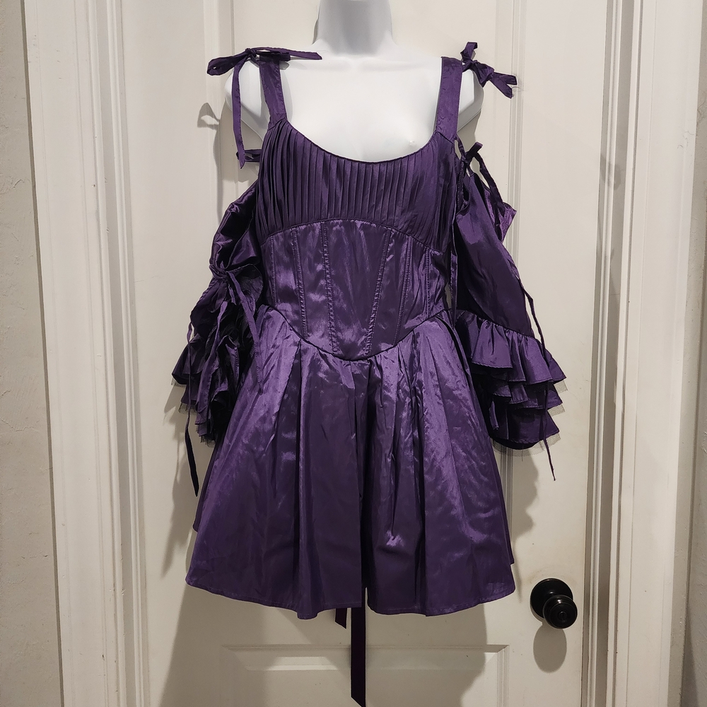 Dolls Kill Purple Mini Dress
